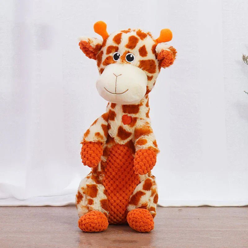 Pawtique ToughPals™ Textured Plush Animal Dog Toys - Pawtique