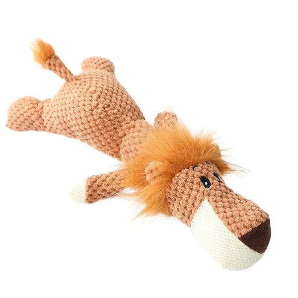 Pawtique ToughPals™ Textured Plush Animal Dog Toys - Pawtique