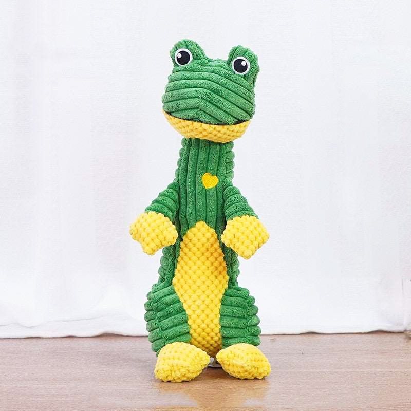 Pawtique ToughPals™ Textured Plush Animal Dog Toys - Pawtique