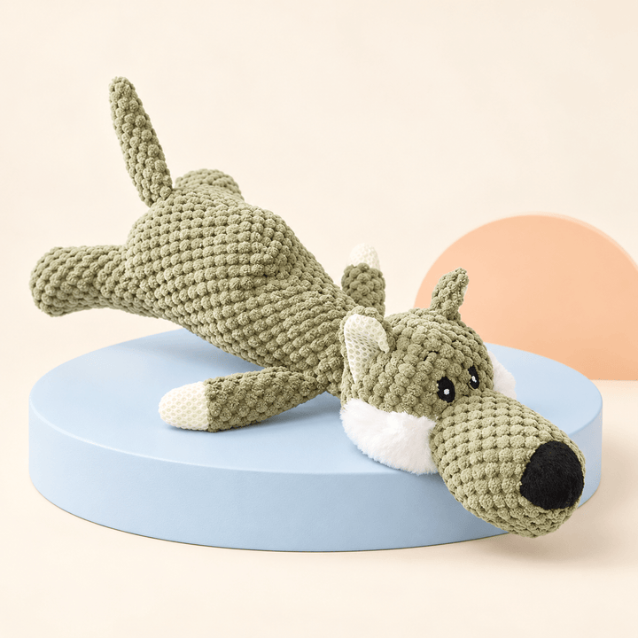 Pawtique ToughPals™ Textured Plush Animal Dog Toys - Pawtique