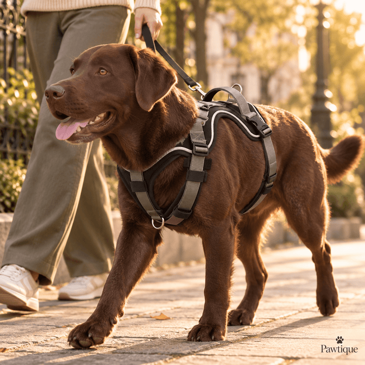 Pawtique TrailControl™ Reflective Handle Dog Harness - Pawtique