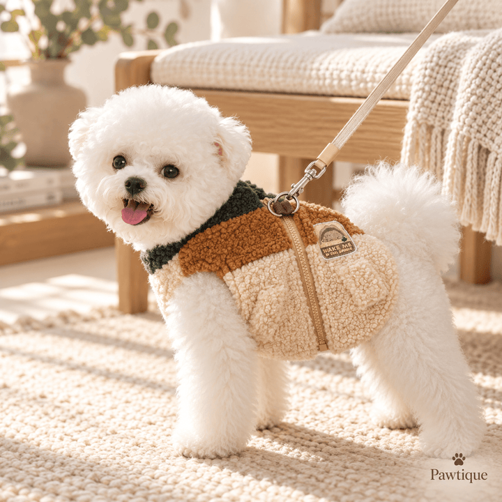 Pawtique TrailFleece™ Sherpa Dog Harness Vest - Pawtique