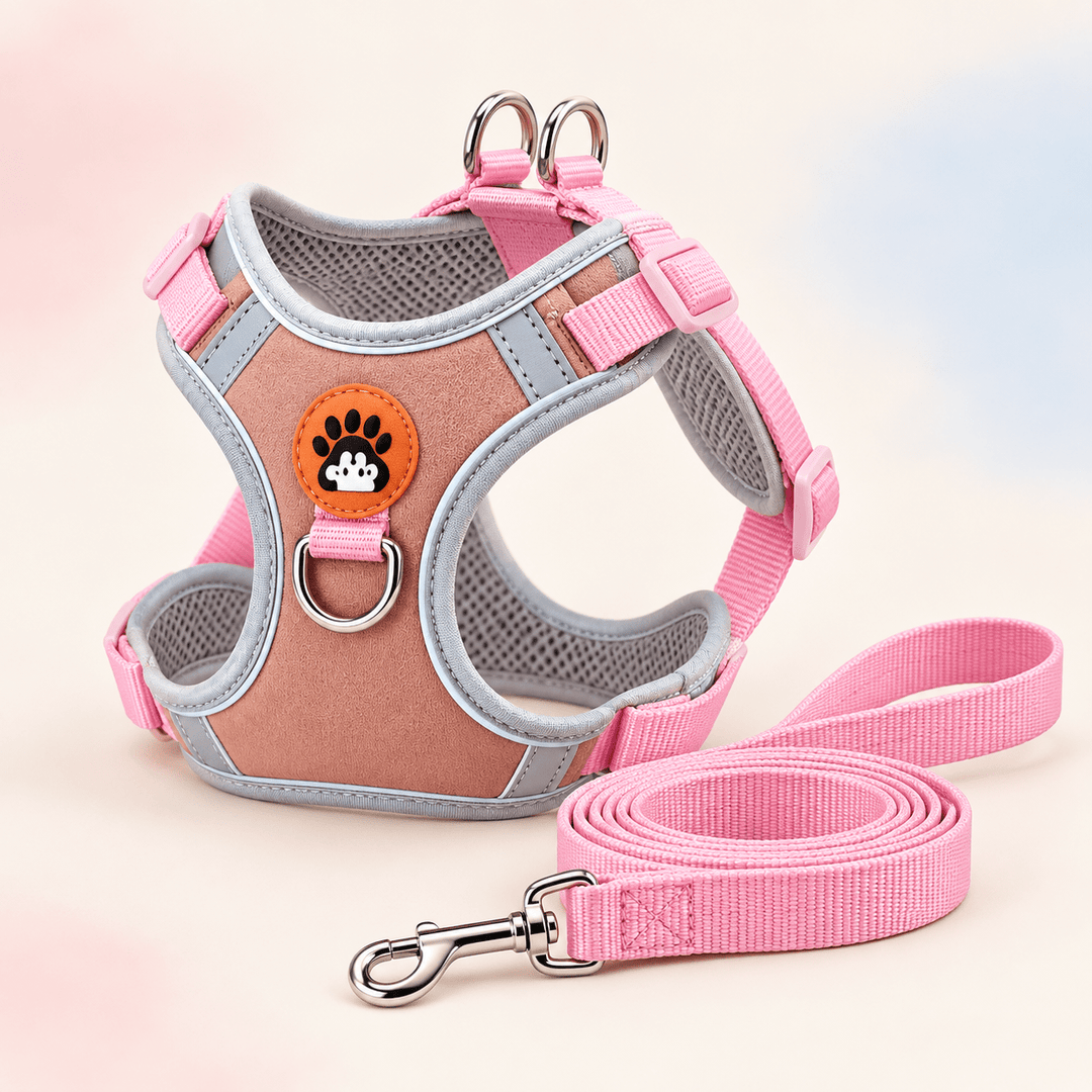 Pawtique TrailGlow™ Reflective No-Pull Harness &amp; Leash Set - Pawtique