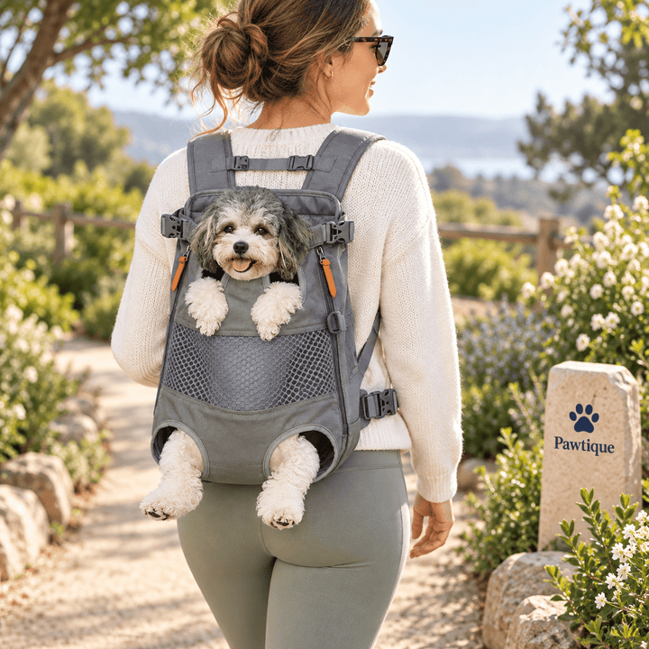 Pawtique TrailMate™ Front &amp; Back Pet Carrier Backpack - Pawtique