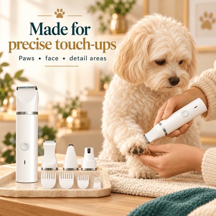 Pawtique TrimMate™ 4-in-1 Pet Grooming Kit - Pawtique