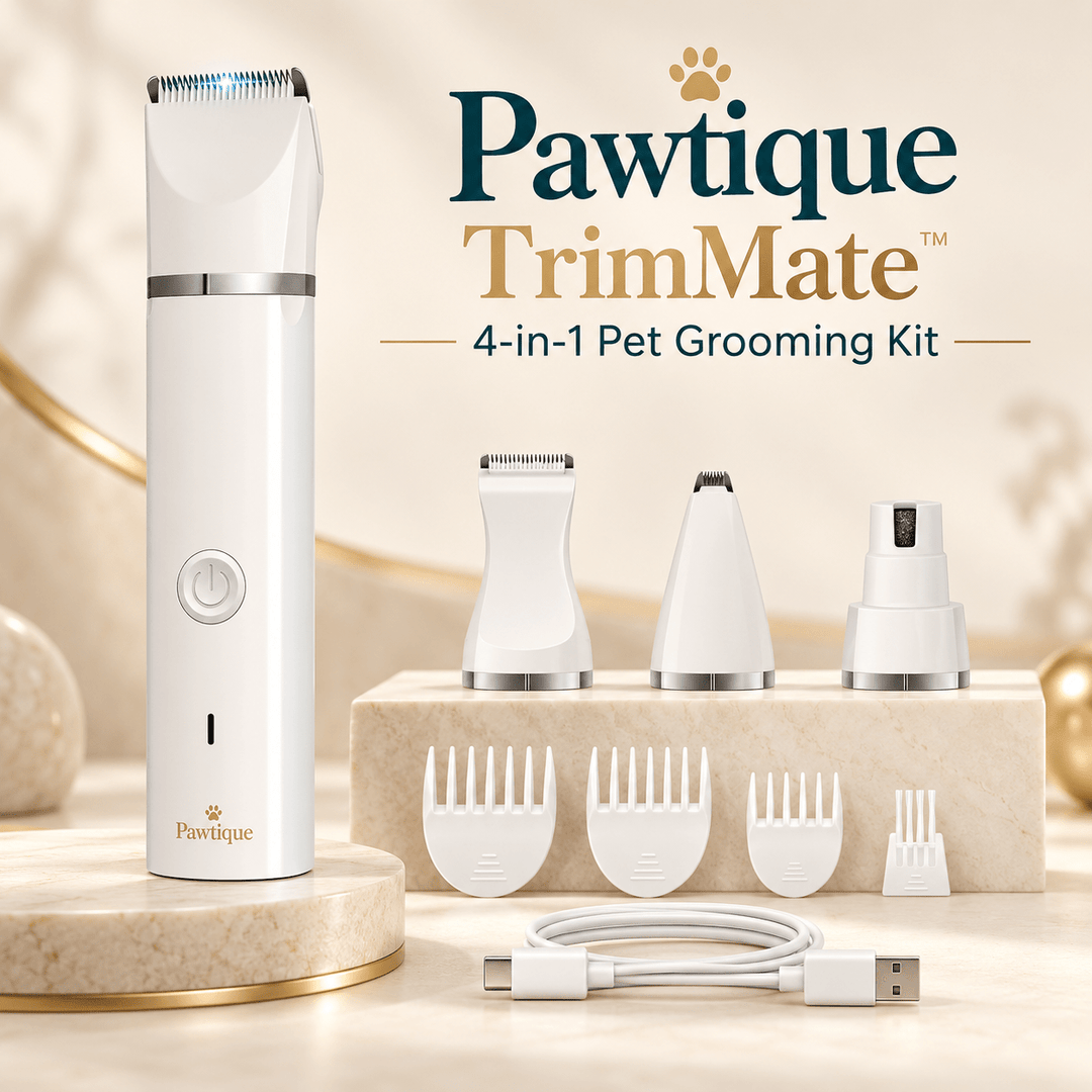 Pawtique TrimMate™ 4-in-1 Pet Grooming Kit - Pawtique