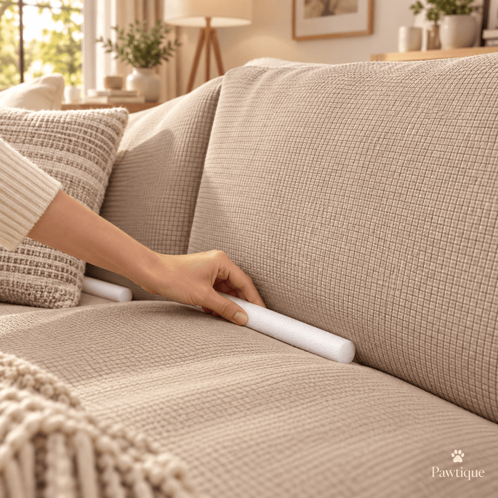 Pawtique TuckSure™ Couch Cover Fixing Sticks - Pawtique