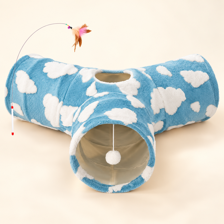 Pawtique three-way cat tunnel hero
