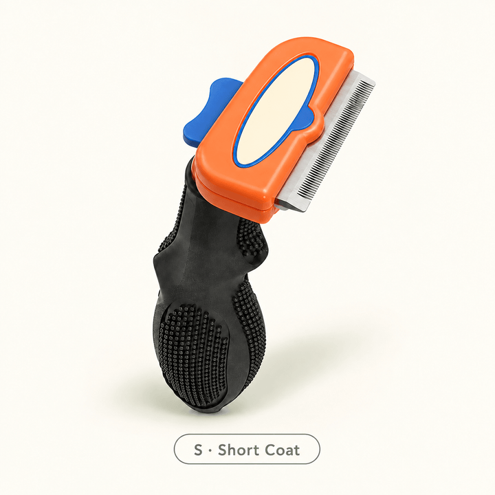 Pawtique UndercoatEase™ One-Click Deshedding Rake - Pawtique