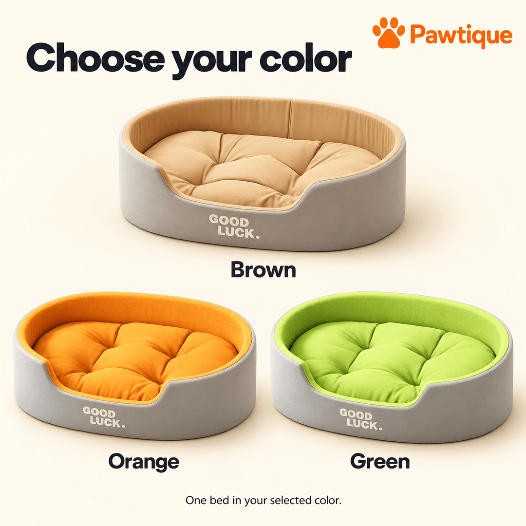 Pawtique Warm Hug Bolster Dog Bed - Pawtique