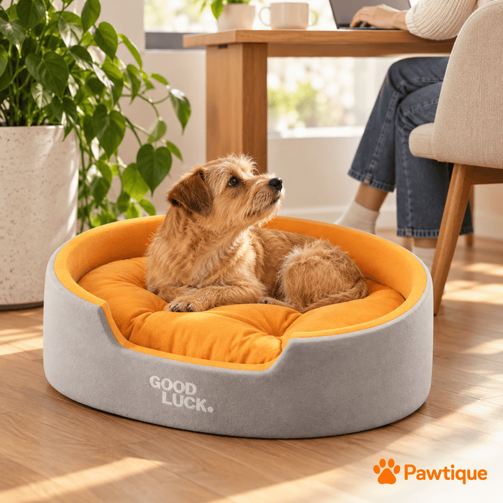 Pawtique Warm Hug Bolster Dog Bed - Pawtique