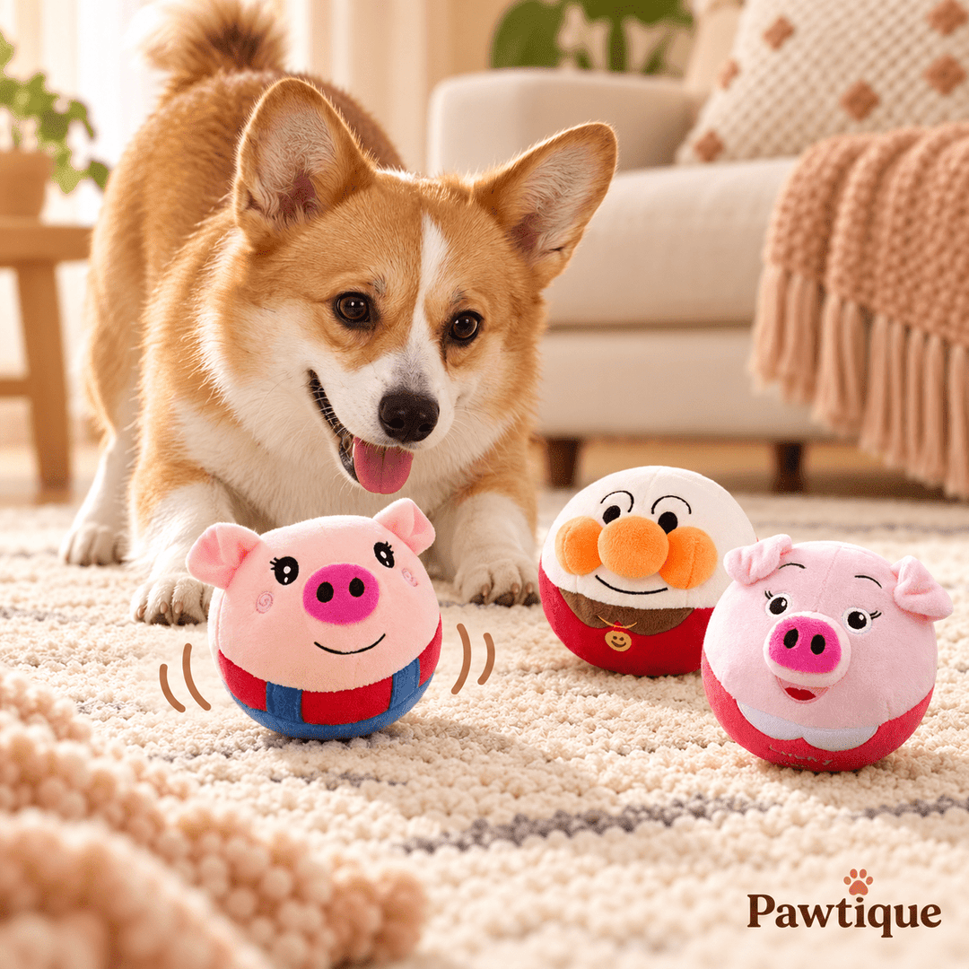 Pawtique WobblePal™ Touch-Activated Plush Dog Toy - Pawtique