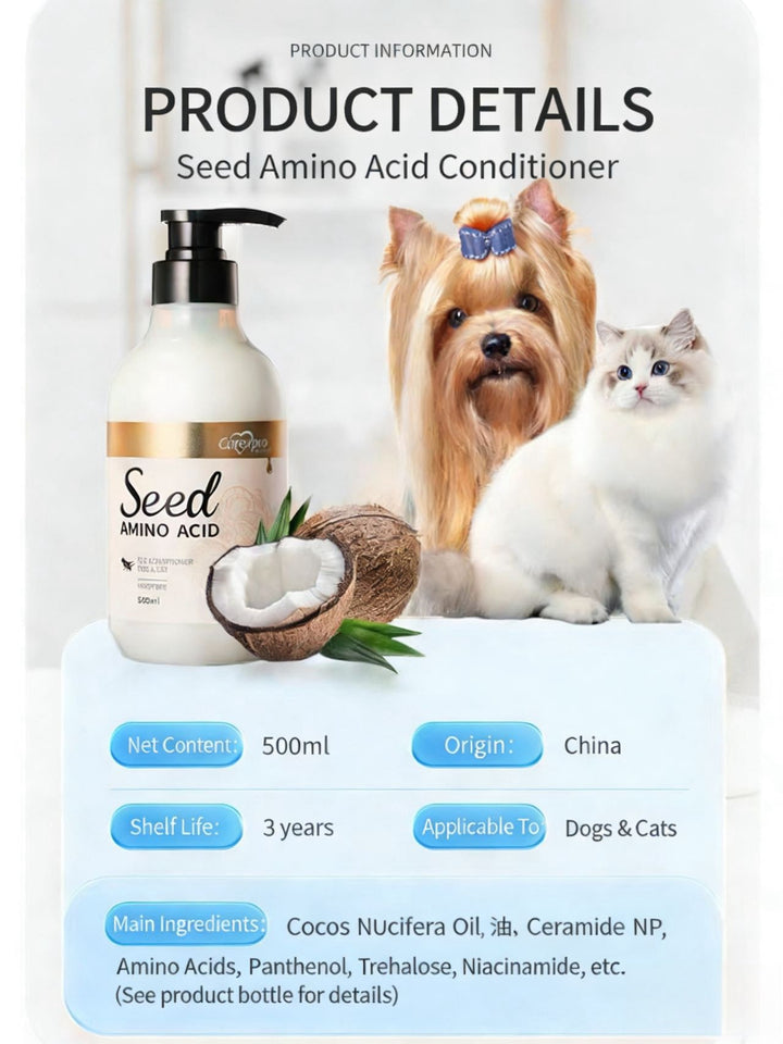 Pet Conditioner — Salon‑Soft Fur at Home. - Pawtique