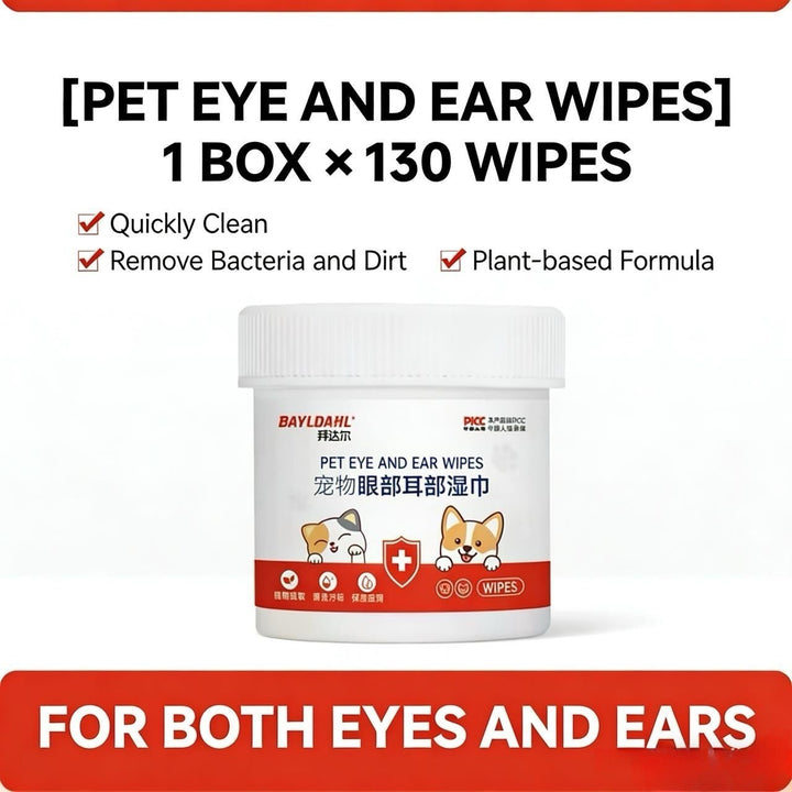 PET EYE AND EAR WIPES - Pawtique