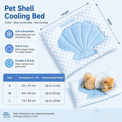 Pet Shell Cooling Bed - Pawtique
