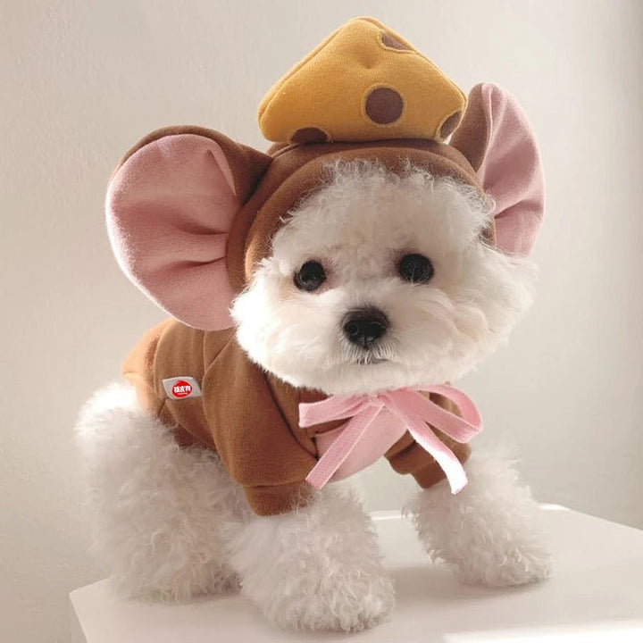 Pet Sweatshirt Warm Fleece Cosplay Hoodies - Pawtique