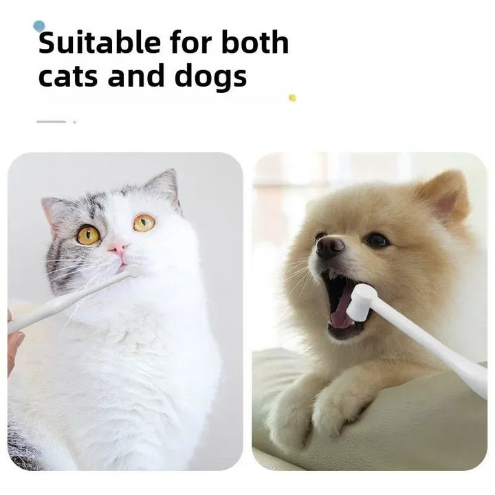 Pet Toothbrush Bad Breath Tartar Teeth Care - Pawtique