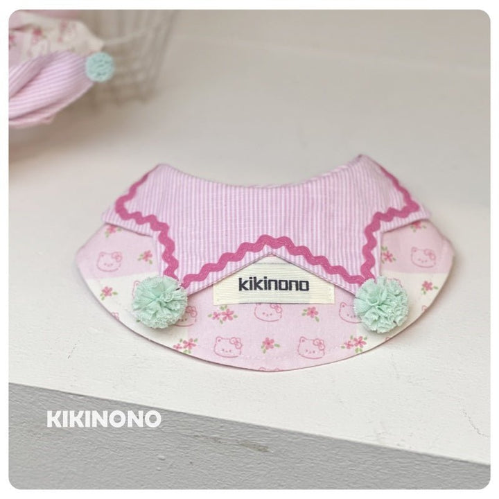 Pink Plaid Bandana bib - Pawtique