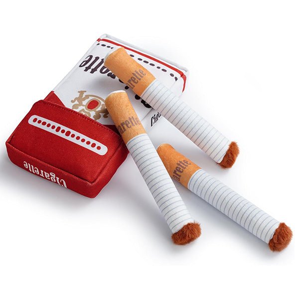 marlboro cigarette plush Cigarettes Throw Pillow by Craig Brewer 19.6 inches) Cigarette Dog Toy