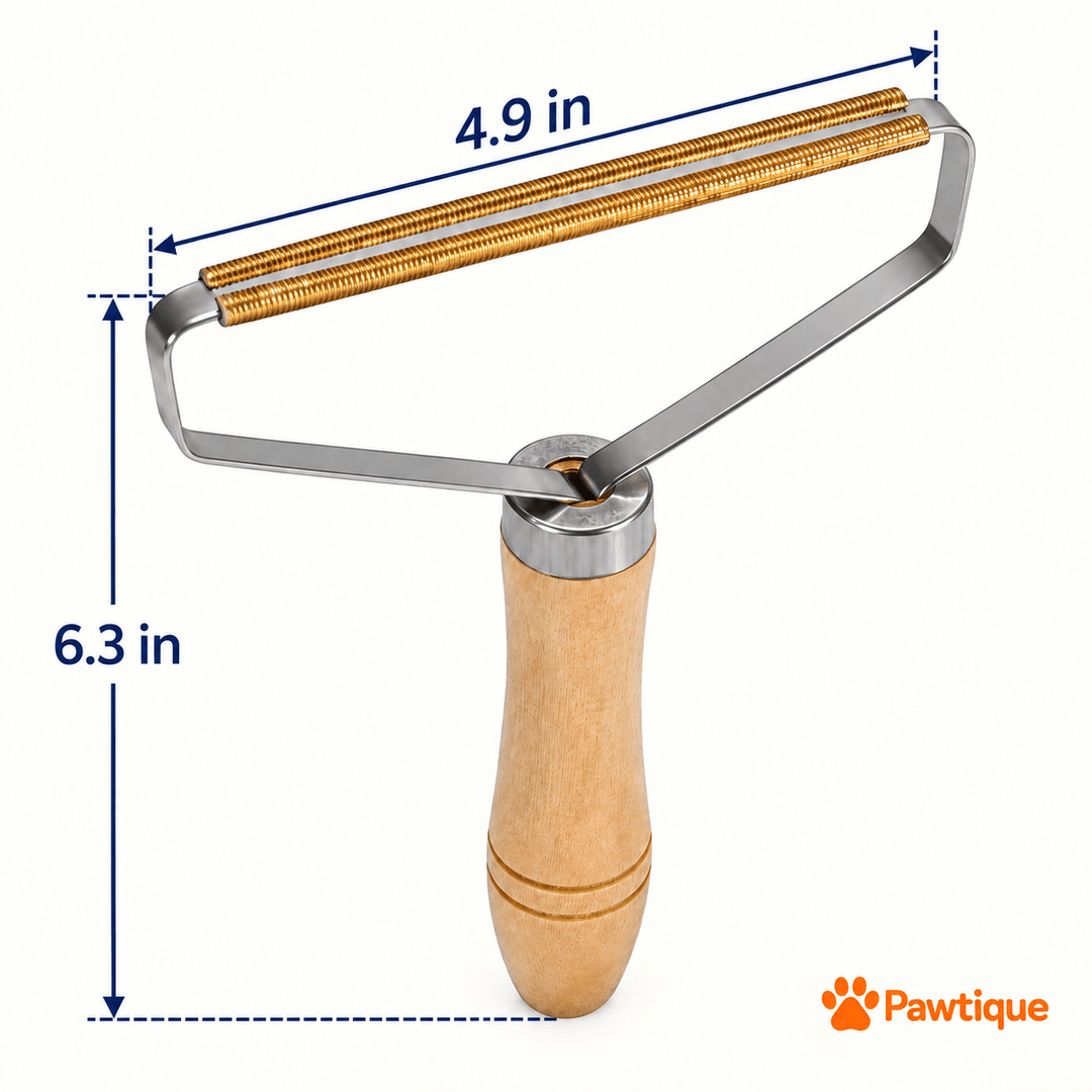 Portable Fabric Lint &amp; Pet Hair Scraper - Pawtique
