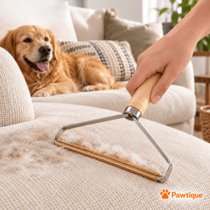 Portable Fabric Lint &amp; Pet Hair Scraper - Pawtique