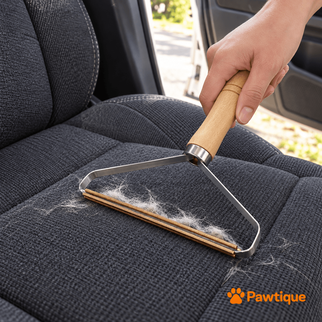 Portable Fabric Lint &amp; Pet Hair Scraper - Pawtique