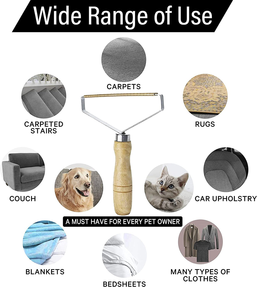 Portable Lint Remover &amp; Pet Hair Remover Brush - Pawtique