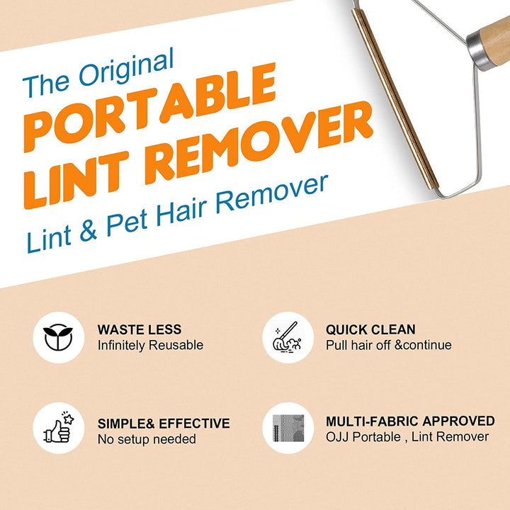 Portable Lint Remover &amp; Pet Hair Remover Brush - Pawtique