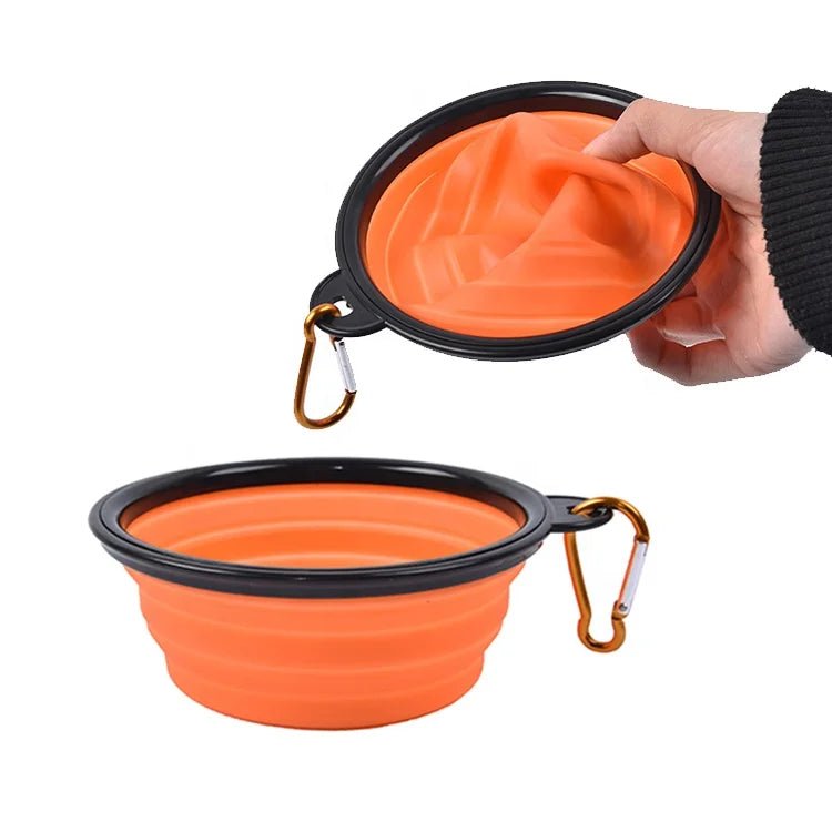 Portable Silicone Dog Travel Bowl - Pawtique