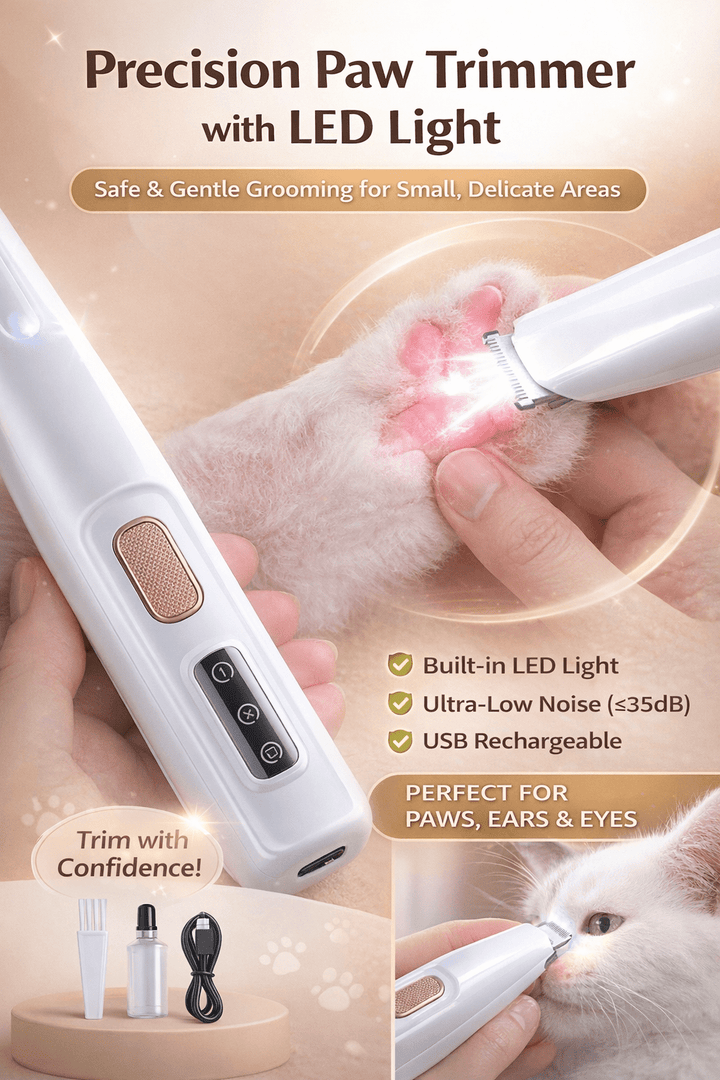 Precision Paw Trimmer with LED Light - Pawtique