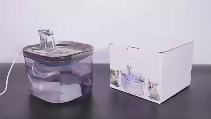 Stainless Steel Pet Water Fountain 2L