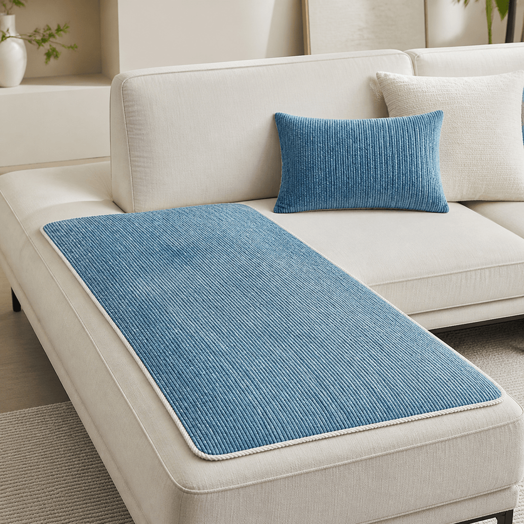 PureGuard Waterproof Antimicrobial Chenille Sectional Cover - Pawtique
