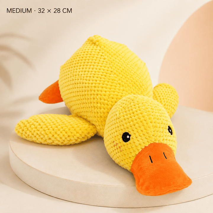 Quacking Duck Plush Dog Toy - Pawtique
