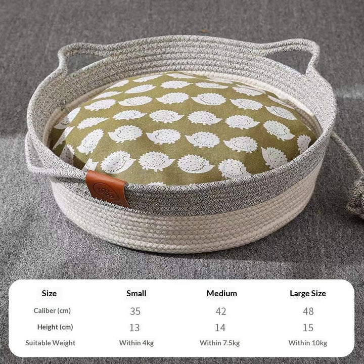 Rattan Cat Bed &amp;amp - Pawtique