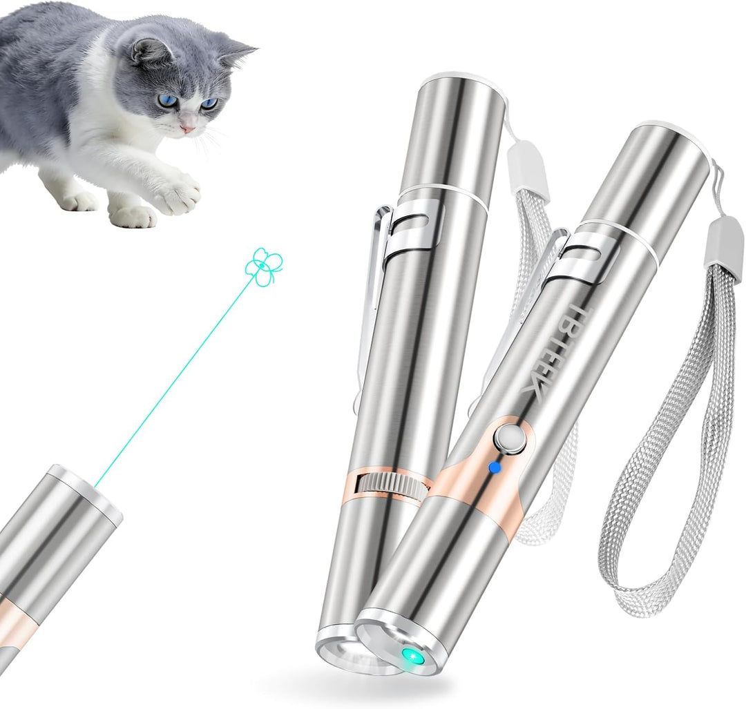 Rechargeable Laser Cat Toy Set - Pawtique