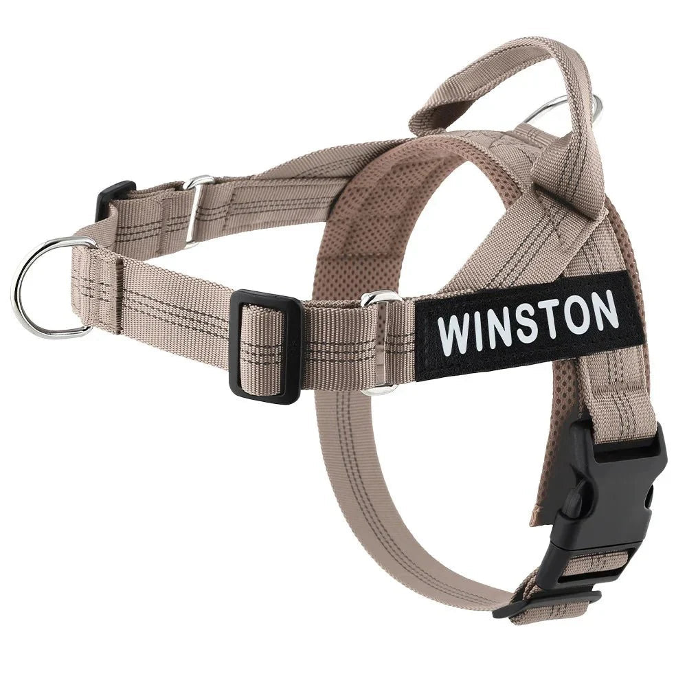 Reflective Adjustable Dog Harness – Personalized Harness for Walking - Pawtique