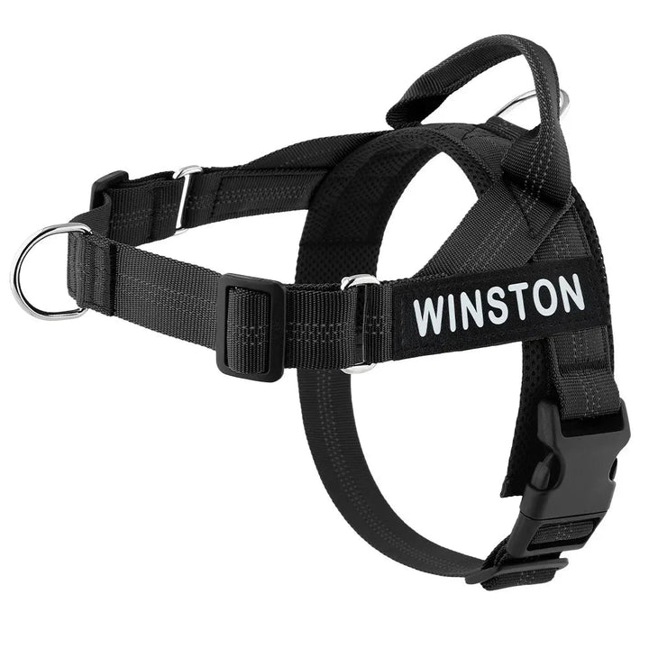 Reflective Adjustable Dog Harness – Personalized Harness for Walking - Pawtique