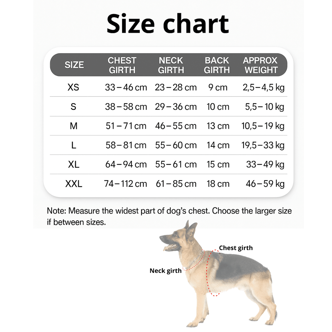 Reflective Adjustable Dog Harness – Strong Polyester for Walking - Pawtique
