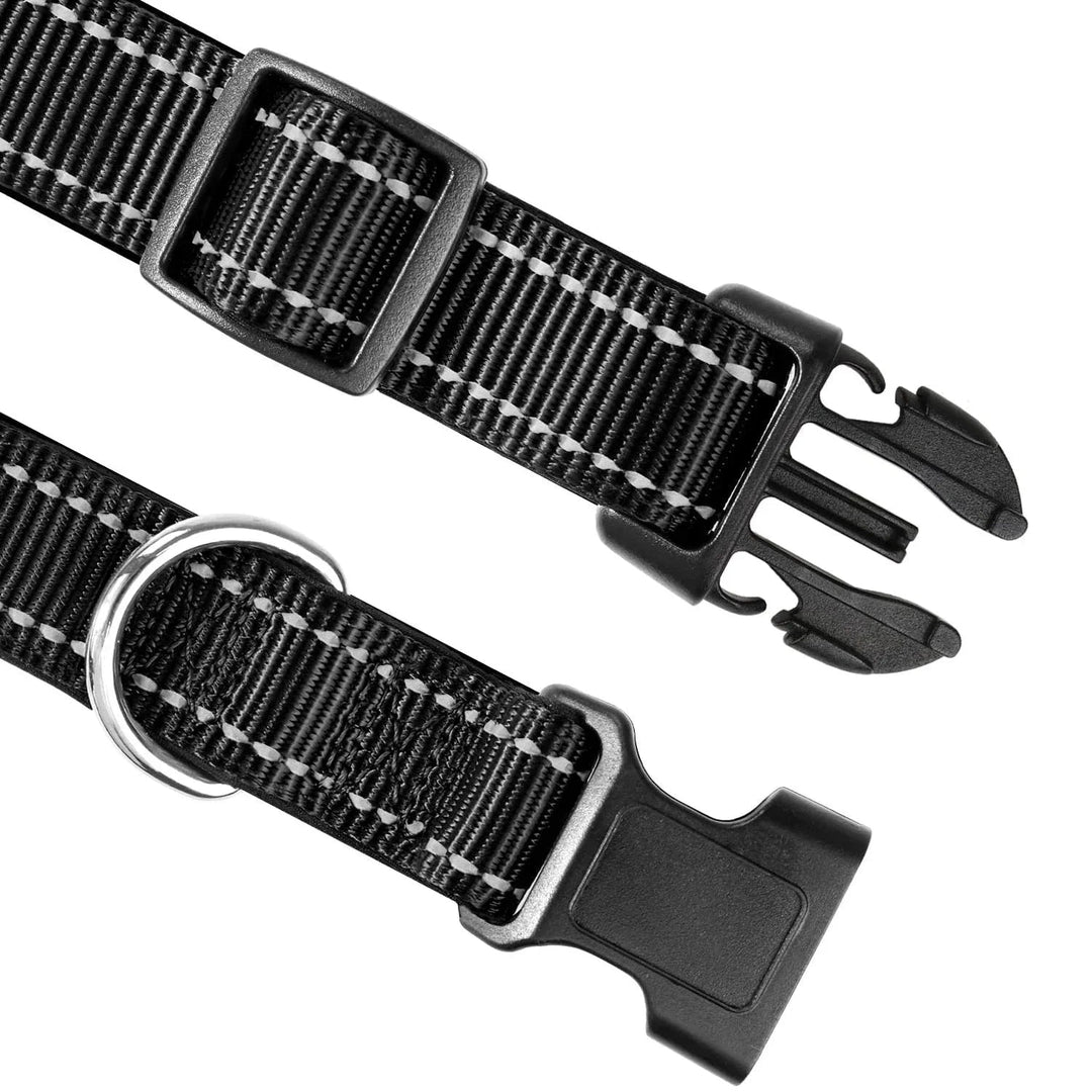 Reflective Airtag Holder Dog Collar - Pawtique
