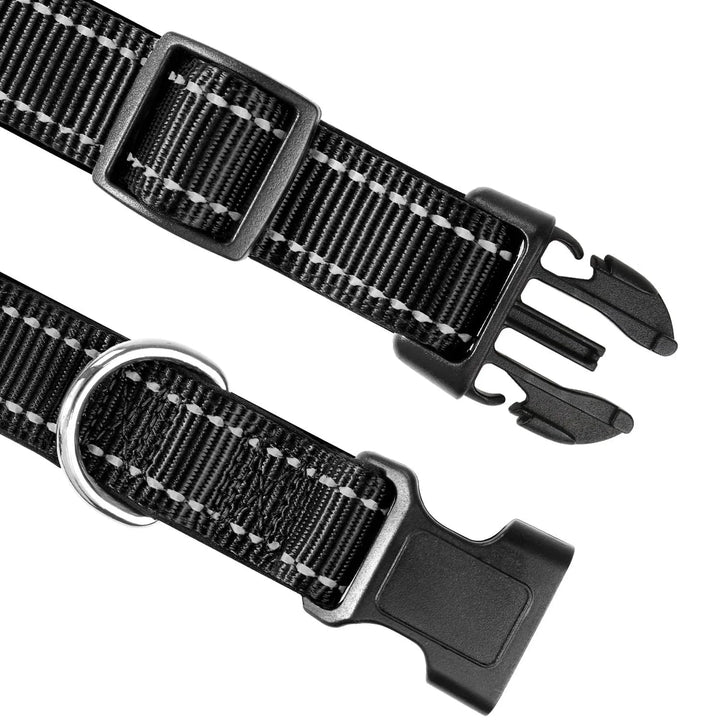 Reflective Airtag Holder Dog Collar - Pawtique
