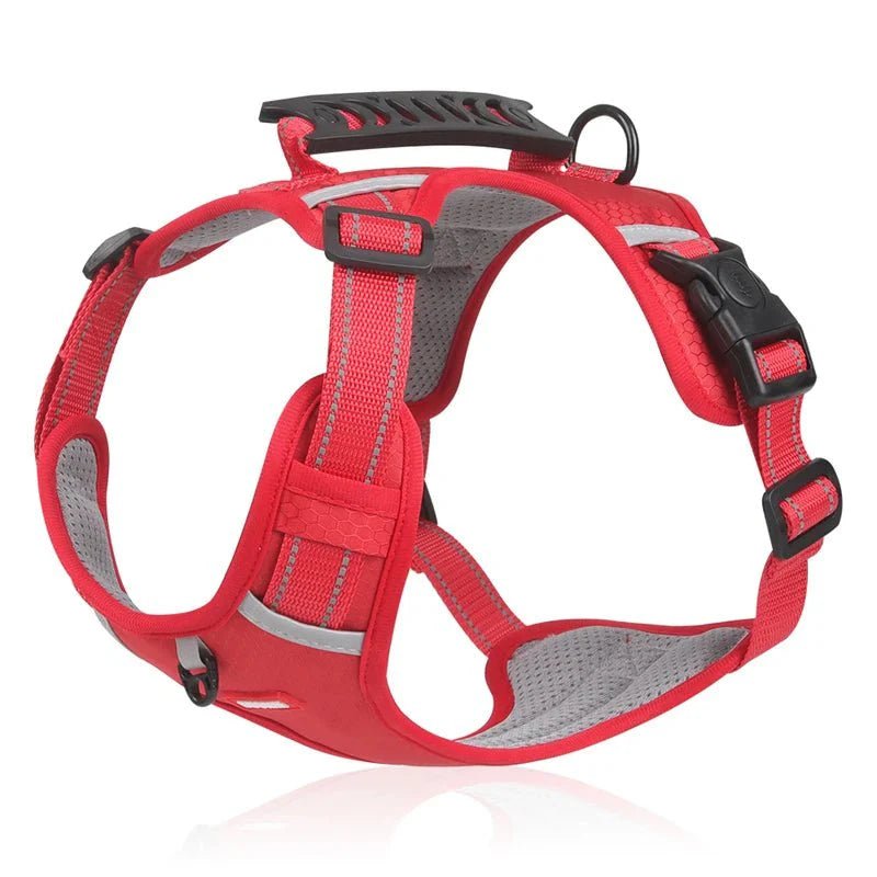 Reflective Dog Harness – Adjustable Nylon Harness for Walking - Pawtique