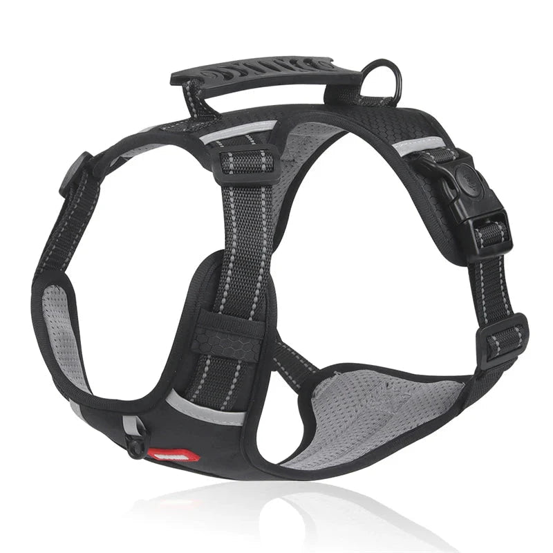 Reflective Dog Harness – Adjustable Nylon Harness for Walking - Pawtique