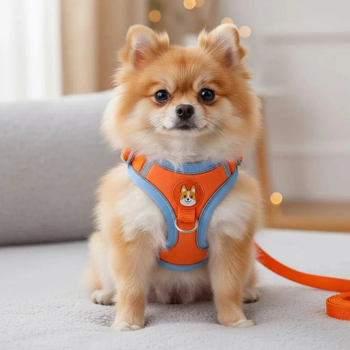 Reflective Dog Harness – Comfortable Nylon Harness for Walking - Pawtique