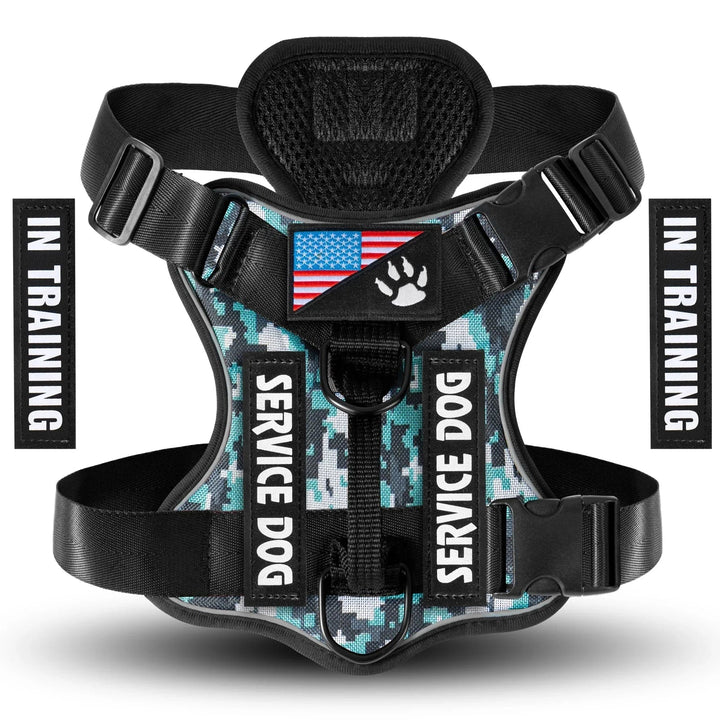 Reflective Service Dog Harness – Adjustable &amp; Comfortable - Pawtique