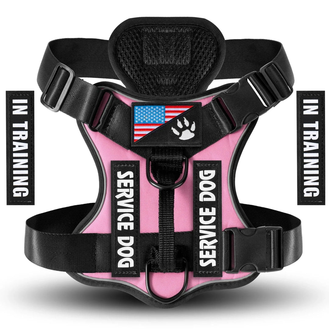 Reflective Service Dog Harness – Adjustable &amp; Comfortable - Pawtique