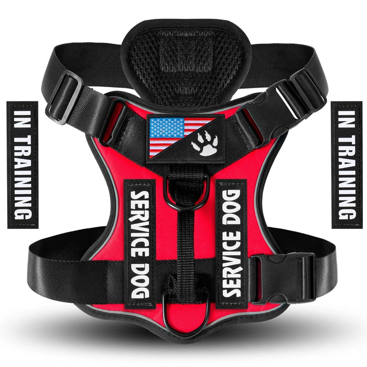 Reflective Service Dog Harness – Adjustable &amp; Comfortable - Pawtique