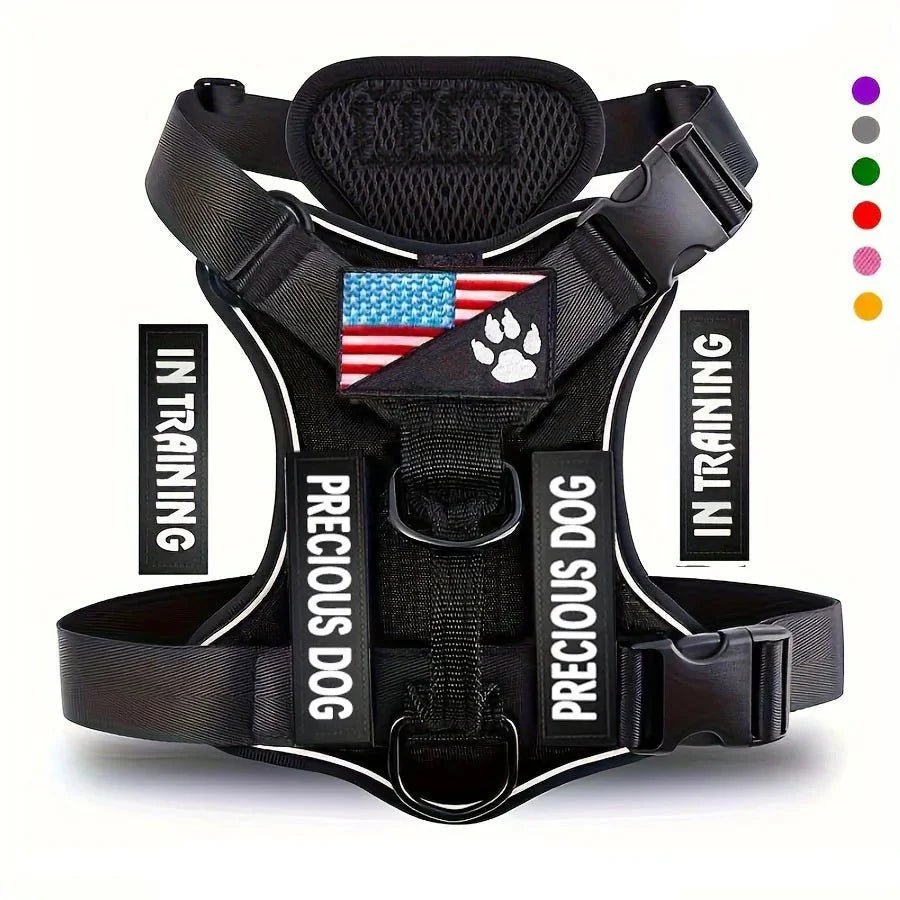 Reflective Service Dog Harness – Adjustable & Comfortable - Pawtique