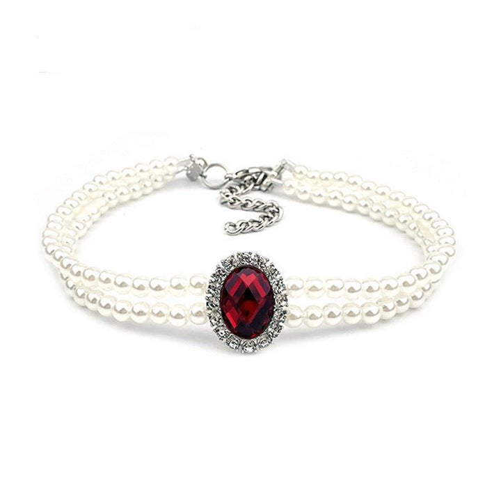 Rhinestone Jeweled Pet Necklace - Pawtique