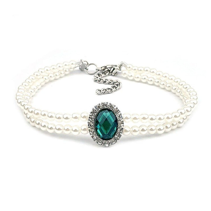Rhinestone Jeweled Pet Necklace - Pawtique