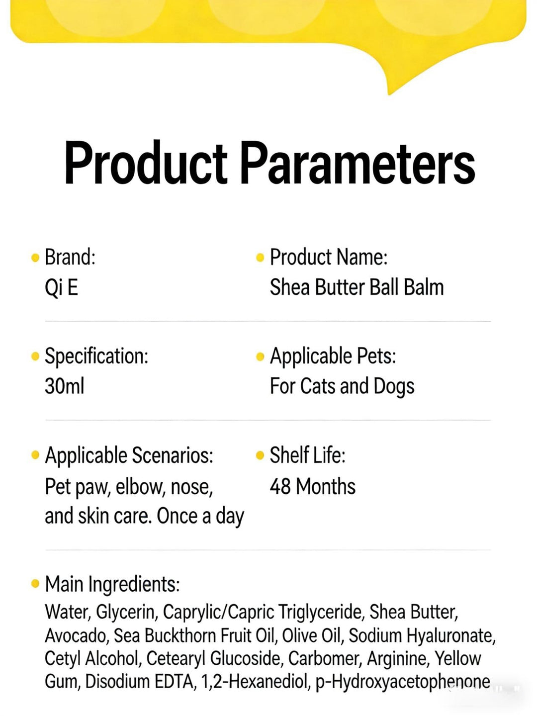 Shea Butter Balm for Pets - Pawtique